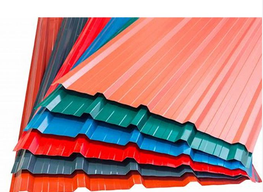 Color Coated Corrugated Steel Plate
